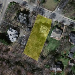 288 Mill St, Newton, MA 02459 aerial view