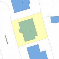 9 Blackstone Ter, Newton, MA 02458 plot plan