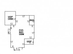 70 Bowen St, Newton, MA 02459 floor plan