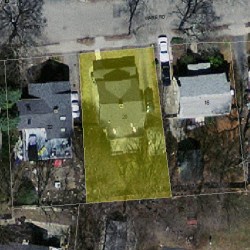 20 Ware Rd, Newton, MA 02466 aerial view