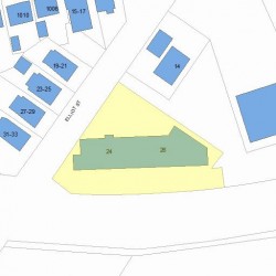 26 Elliot St, Newton, MA 02461 plot plan