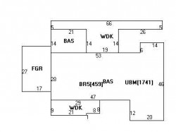 65 Mary Ellen Rd, Newton, MA 02468 floor plan