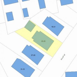 23 Elliot St, Newton, MA 02461 plot plan