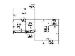 1 Cornell St, Newton, MA 02462 floor plan