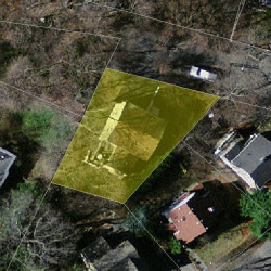 24 Ireland Rd, Newton, MA 02459 aerial view