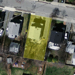 14 Arbor Rd, Newton, MA 02465 aerial view