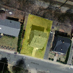9 Josselyn Pl, Newton, MA 02461 aerial view