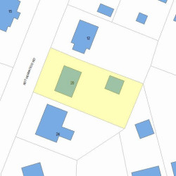 20 Rotherwood Rd, Newton, MA 02459 plot plan