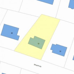 59 Stuart Rd, Newton, MA 02459 plot plan