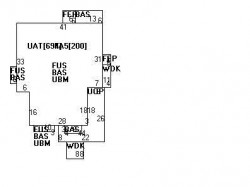 16 Regent St, Newton, MA 02465 floor plan