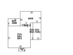 66 Alexander Rd, Newton, MA 02461 floor plan