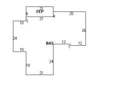 59 Mosman St, Newton, MA 02465 floor plan