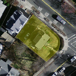 45 Waverley Ave, Newton, MA 02458 aerial view