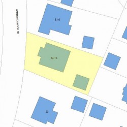 12 Hammondswood Rd, Boston, MA 02467 plot plan