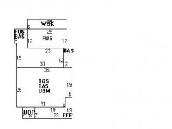 13 Prospect St, Newton, MA 02465 floor plan