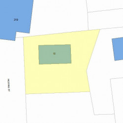 18 Higgins St, Newton, MA 02466 plot plan