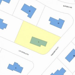 5 Littlefield Rd, Newton, MA 02459 plot plan