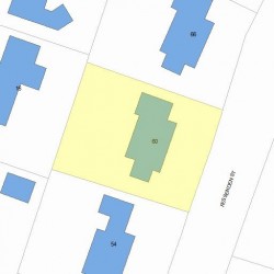 60 Fessenden St, Newton, MA 02460 plot plan