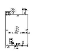 263 Pearl St, Newton, MA 02458 floor plan