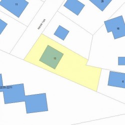 18 Rider Ter, Newton, MA 02466 plot plan