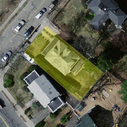 306 Linwood Ave, Newton, MA 02460 aerial view