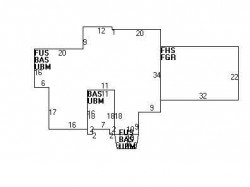 391 Dudley Rd, Newton, MA 02459 floor plan