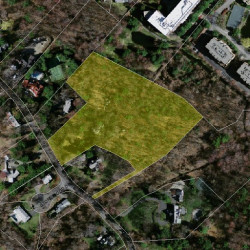 190 Dudley Rd, Newton, MA 02459 aerial view