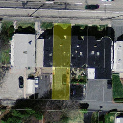 678 Boylston St, Newton, MA 02459 aerial view