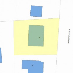 15 Commonwealth Park, Newton, MA 02459 plot plan