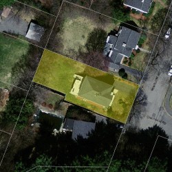 145 Winslow Rd, Newton, MA 02468 aerial view