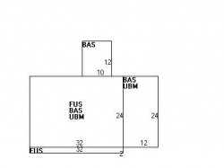 91 Cleveland St, Newton, MA 02465 floor plan