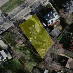 266 Commonwealth Ave, Newton, MA 02459 aerial view