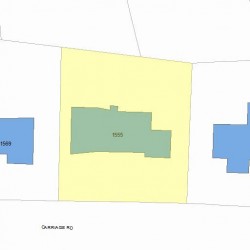 1555 Commonwealth Ave, Newton, MA 02465 plot plan