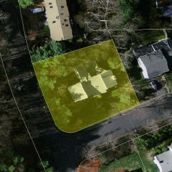 17 Wright Rd, Newton, MA 02459 aerial view