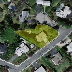 39 Countryside Rd, Newton, MA 02459 aerial view