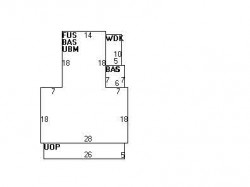 23 Cherry Pl, Newton, MA 02465 floor plan