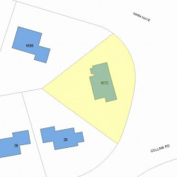 1672 Beacon St, Newton, MA 02468 plot plan