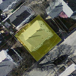 61 Green St, Newton, MA 02458 aerial view