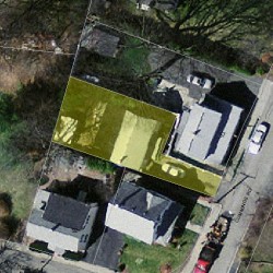 59 Cummings Rd, Newton, MA 02459 aerial view