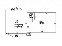 62 Sharpe Rd, Newton, MA 02459 floor plan