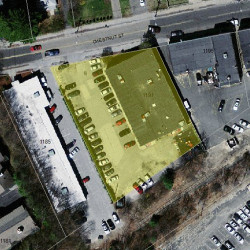 1191 Chestnut St, Newton, MA 02464 aerial view