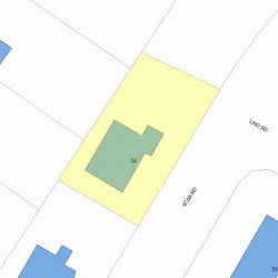 34 Star Rd, Newton, MA 02465 plot plan