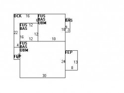 124 Staniford St, Newton, MA 02466 floor plan