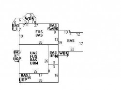 37 Mountfort Rd, Newton, MA 02461 floor plan