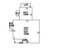 327 Cabot St, Newton, MA 02458 floor plan