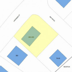 286 Lagrange St, Boston, MA 02132 plot plan