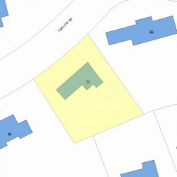 55 Farlow Rd, Newton, MA 02458 plot plan