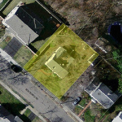 69 Bontempo Rd, Newton, MA 02459 aerial view