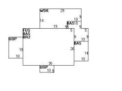 64 Plainfield St, Newton, MA 02468 floor plan