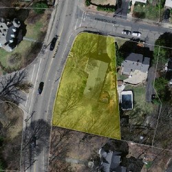 508 Walnut St, Newton, MA 02460 aerial view